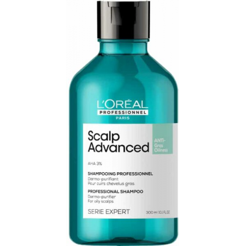 Loreal Professional Scalp Advanced Anti-Oiliness Dermo-Purifier Shampoo 300 ml