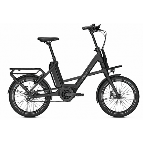 Kalkhoff IMAGE C.B ADVANCE+ RT (545 Wh), 5 Gang Nabenschaltung, Unisexfahrrad, Kompakt, Modell 2024, 20 Zoll 48 cm diamondblack matt