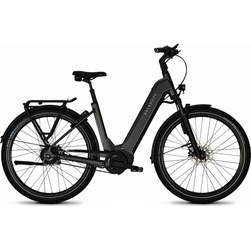 Kalkhoff IMAGE 5.B EXCITE+ ABS (625 Wh), stufenlos, Damenfahrrad, Wave, Modell 2024, 29 Zoll 58 cm diamondblack matt