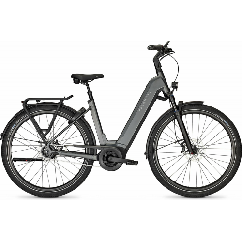 Kalkhoff IMAGE 5.B MOVE+ FL (625 Wh), 5 Gang Nabenschaltung, Damenfahrrad, Wave, Modell 2024, 29 Zoll 58 cm diamondblack matt