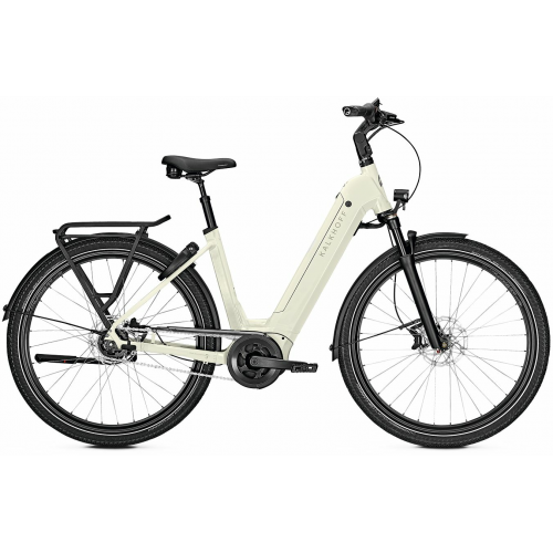 Kalkhoff IMAGE 5.B MOVE+ FL (625 Wh), 5 Gang Nabenschaltung, Damenfahrrad, Wave, Modell 2024, 29 Zoll 48 cm starwhite glossy