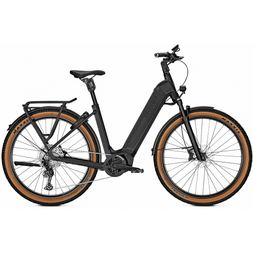 Kalkhoff ENTICE 5.B ADVANCE+ (625 Wh), 11 Gang Kettenschaltung, Damenfahrrad, Wave, Modell 2024, 29 Zoll 58 cm diamondblack glossy