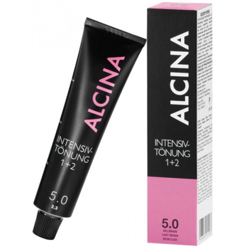 Alcina Color Cream Intensiv-T&ouml;nung 4.65 Mittelbraun-Vio-Rot 60 ml