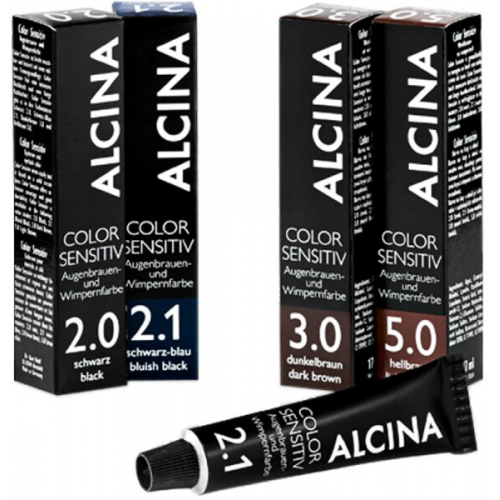 Alcina Color Sensitiv Augenbrauen & Wimpernfarbe 17 ml Schwarz-Blau 2.1