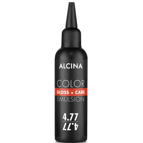 Alcina Color Gloss+Care Emulsion Haarfarbe 5.0 Hellbraun Haarfarbe 100 ml