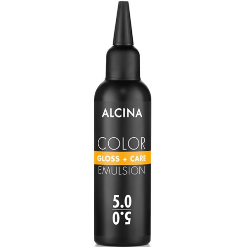 Alcina Color Gloss+Care Emulsion Haarfarbe 5.18 Hellbraun-Asch-Silber Haarfarbe 100 ml