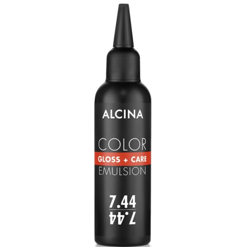 Alcina Color Gloss+Care Emulsion Haarfarbe 8.55 Hellblond Int.-Rot Haarfarbe 100 ml