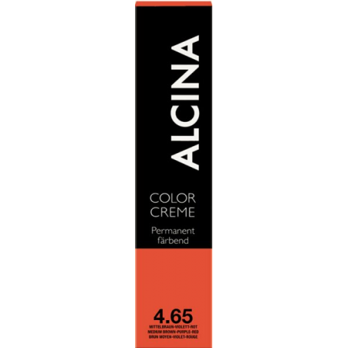 Alcina Color Creme Haarfarbe 4.65 M.Braun-Violett-Rot 60 ml