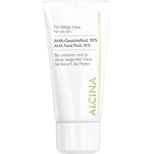 Alcina F/M AHA-Gesichtsfluid 10% 50 ml