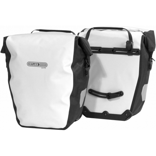 ORTLIEB Seitentaschen Paar Back-Roller City (2x)20 Liter white - black