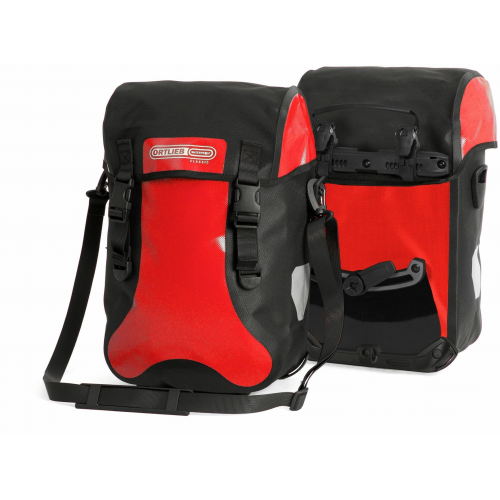 ORTLIEB Seitentaschen Paar Sport-Packer Classic red - black