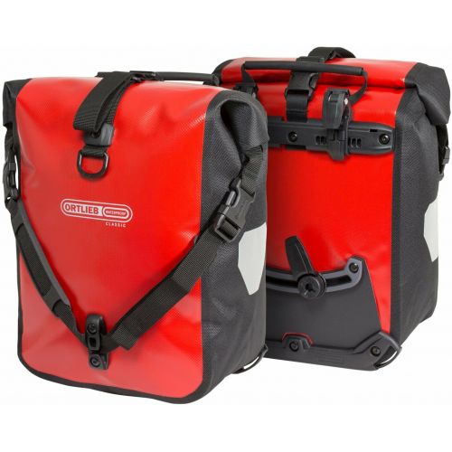 ORTLIEB Seitentaschen Paar Sport-Roller Classic (2x)12,5 liter red - black