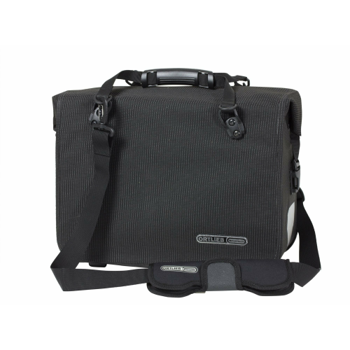 ORTLIEB Seitentaschen Einzel Office-Bag High Visibility QL2.1 21 Liter black reflective