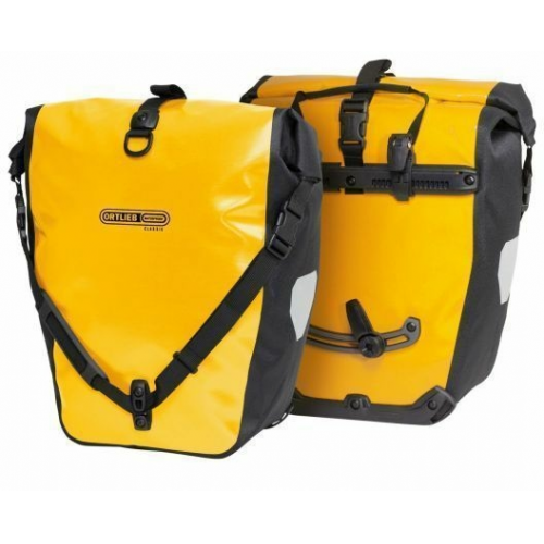 ORTLIEB Gepäckträgertasche Back-Roller Classic (2x) 20 Liter sunyellow - black