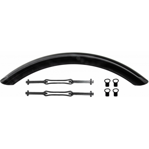 ORTLIEB Schutzblech Quick Rack Mudguard 38mm black