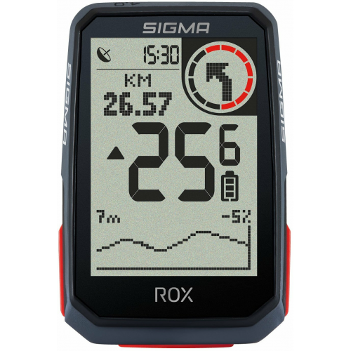 Sigma Fahrradcomputer Rox 4.0 GPS schwarz