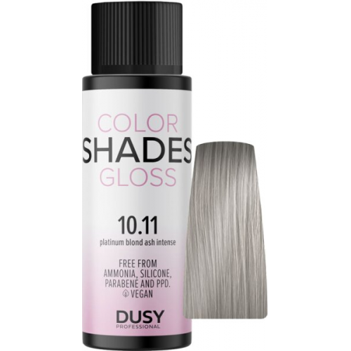 Dusy Professional Dusy Color Shades 10.11 Platinblond Asch Intensiv 60 ml