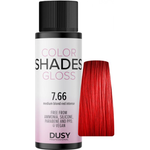 Dusy Professional Dusy Color Shades 7.66 Mittelblond Rot Intensiv 60 ml