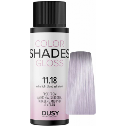 Dusy Professional Dusy Color Shades 11.18 extra platinblond asch violett 60 ml