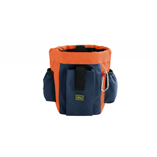 HUNTER Gürteltasche Bugrino Profi - Grau/Blau, orange - Premiumqualität von Tackenberg