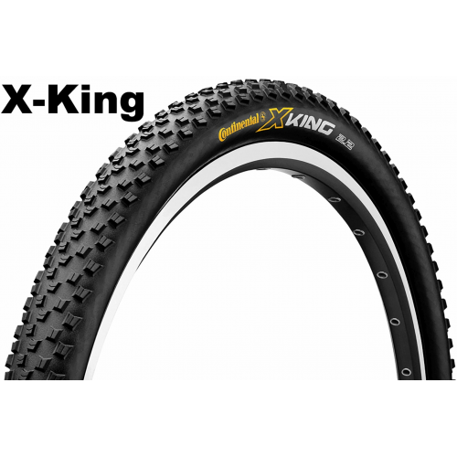 Continental Wire - Drahtreifen - 26 Zoll Cross King (55-559) schwarz/schwarz