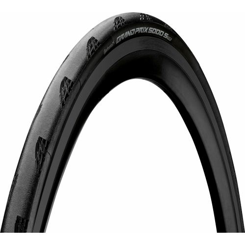 Continental Black Chili Compound - Lazer Grip - Faltreifen, 28 Zoll Grand Prix 5000s TR (28-622) schwarz/schwarz