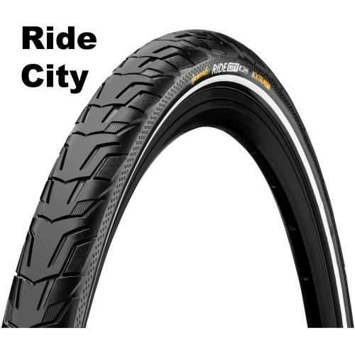 Continental ExtraPuncture Belt - 28 Zoll Ride City (47-622) schwarz/schwarz