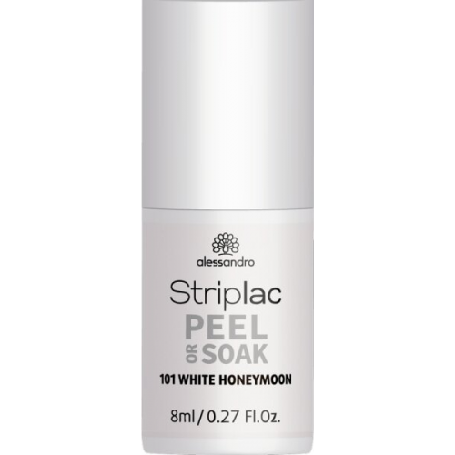 Alessandro Striplac Peel or Soak 101 White Honeymoon 8 ml