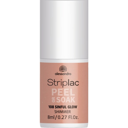 Alessandro Striplac Peel or Soak 108 Sinful Glow 8 ml