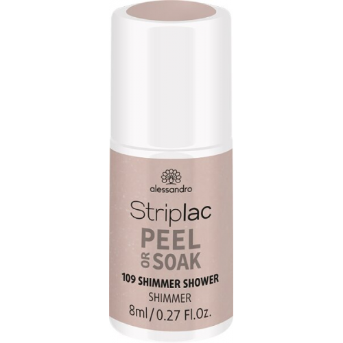 Alessandro Striplac Peel or Soak 109 Shimmer Shower 8 ml