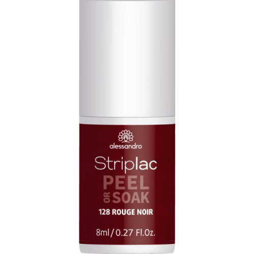 Alessandro Striplac Peel or Soak 128 Rouge Noir 8 ml