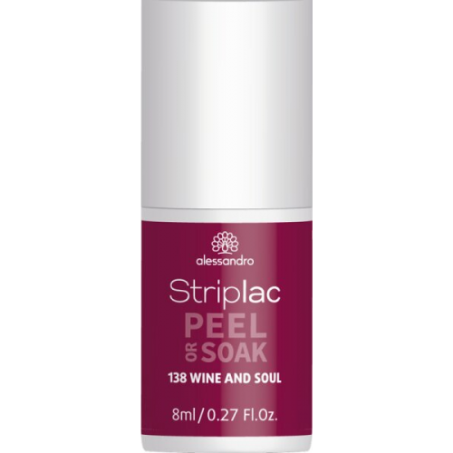 Alessandro Striplac Peel or Soak 138 Wine And Soul 8 ml