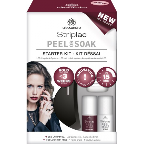 Alessandro Striplac Peel or Soak Striplac Starter Kit