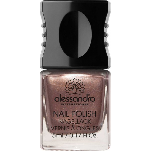 Alessandro Colour Code 4 Nail Polish 71 Brown Metallic 5 ml