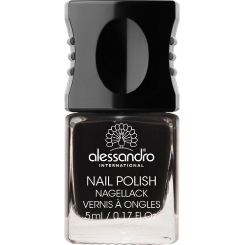 Alessandro Colour Code 4 Nail Polish 77 Midnight Black 5 ml