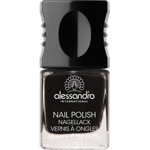 Alessandro Colour Code 4 Nail Polish 77 Midnight Black 10 ml