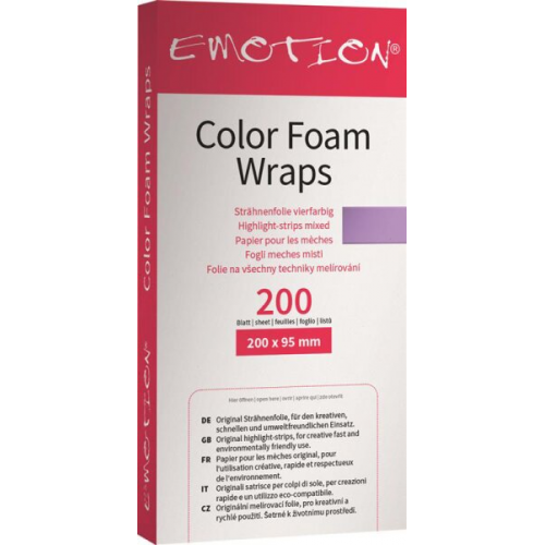 Efalock Color Foam Wraps Str&auml;hnenfolie 20 cm