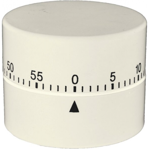 Efalock Timer ROUND mechanisch weiss