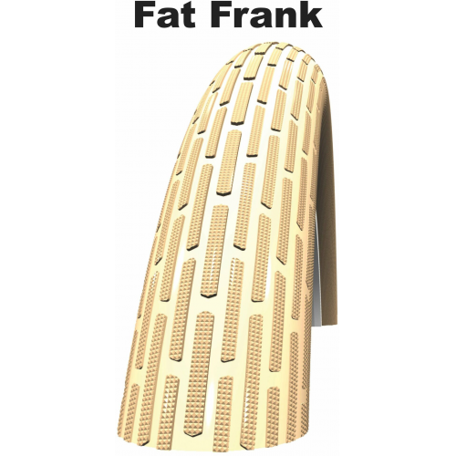 Schwalbe Performance Line-Kevlar Guard-Drahtreifen, 28 Zoll Fat Frank (50-622) creme/creme