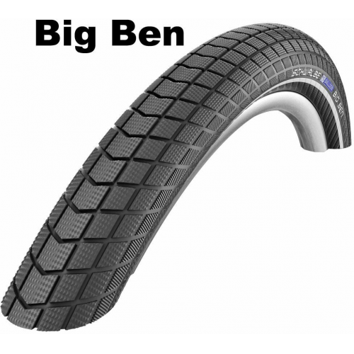 Schwalbe Performance Line - RaceGuard, 20Zoll Big Ben (55-406) schwarz/schwarz