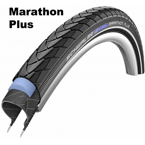 Schwalbe Performance Line - SmartGuard,28&quot; Marathon Plus 28-622 schwarz/schwarz