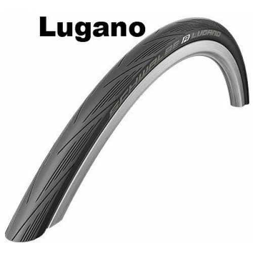 Schwalbe Active Line-K-Guard-Silica-Drahtreifen, 28 Zoll Lugano II (23-622) schwarz/schwarz