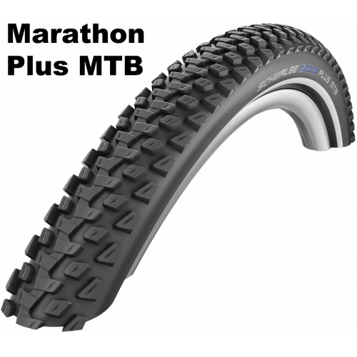 Schwalbe Performance Line - SmartGuard,27,5&quot; Marathon Plus MTB 54-584 schwarz/schwarz