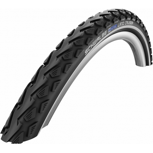 Schwalbe Active Line - Kevlar Guard - Drahtreifen, 26 Zoll Land Cruiser (50-559) schwarz/schwarz