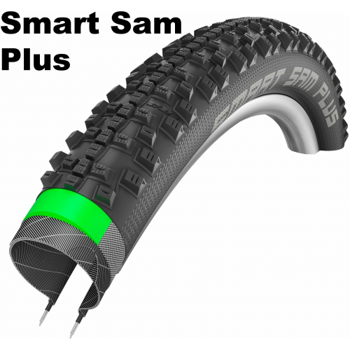 Schwalbe 29 Zoll, Smart Sam Plus (57-622) schwarz/schwarz