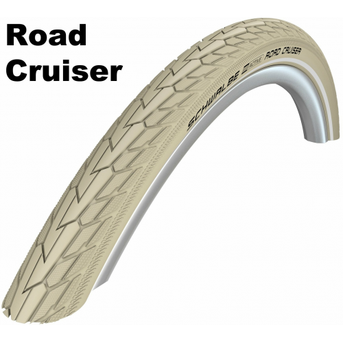 Schwalbe Active Line - K-Guard - Drahtreifen, 28 Zoll Road Cruiser (42-622) creme/creme