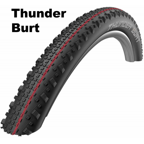 Schwalbe Evolution Line - Addix Speed -Faltreifen, 29 Zoll Thunder Burt (54-622) schwarz/schwarz