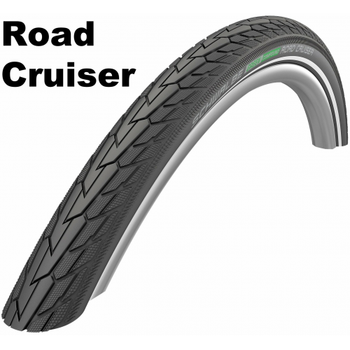 Schwalbe Active Line - K-Guard - Drahtreifen, 27,5 Zoll Road Cruiser (44-584) schwarz/schwarz