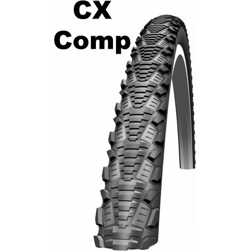 Schwalbe Active Line - K-Guard - Drahtreifen, 28 Zoll CX Comp HS 369 (40-622) schwarz/schwarz