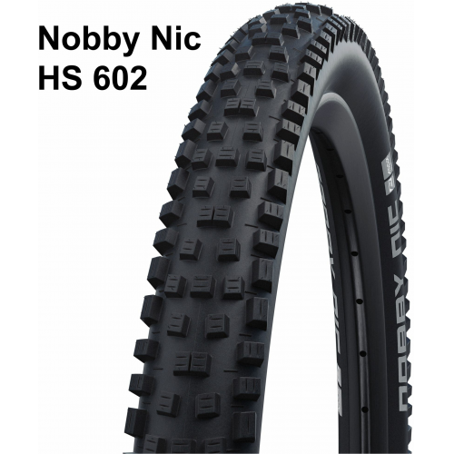 Schwalbe Performance Line, Addix - Drahtreifen, 26 Zoll Nobby Nic (57-559) schwarz/schwarz